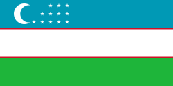 Uzbekijos vėliava