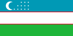 Uzbekistan flag