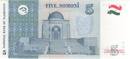 5 somoniai